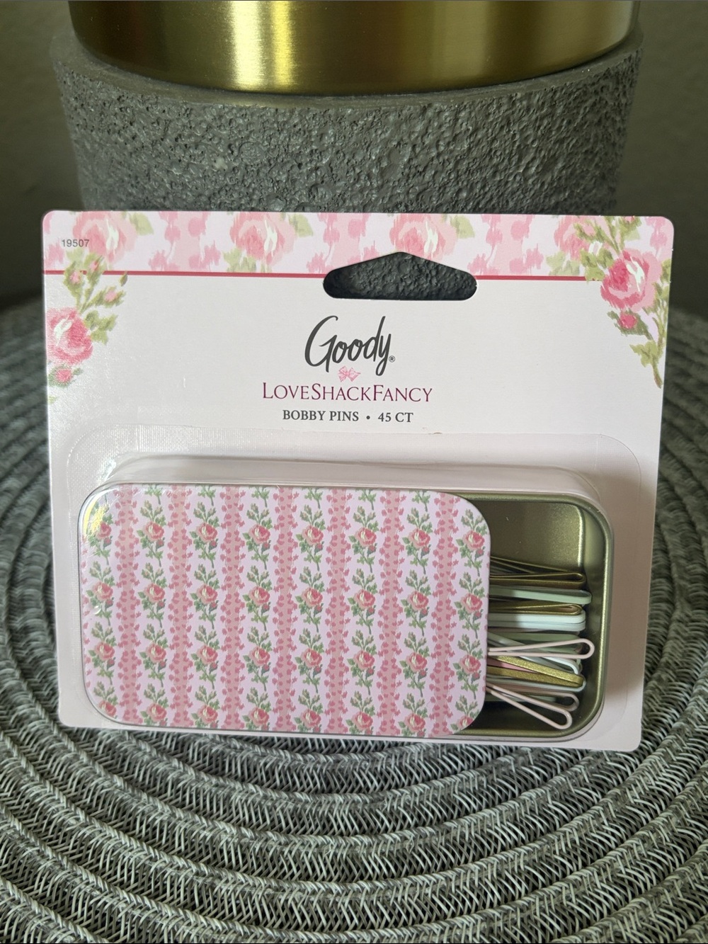 Love Shack Fancy X Goody Blooming Heirloom Matchbox Bobby Pins